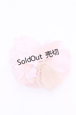 画像2: Victorian maiden / バーバリーコサージュ&リーフコーム  ピンク O-26-01-16-1023-CL-AC-OW-OS