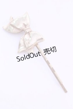 画像1: Jane Marple / リボンヘアピン  ゴールド O-26-01-16-1025-JM-ZA-OW-OS