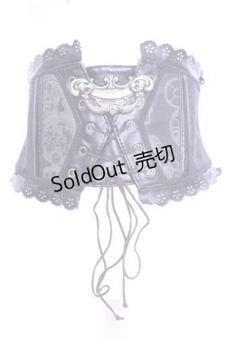 画像1: STEAM / ギアptコルセット  ブラック O-26-01-16-1031-HN-TO-OW-OS