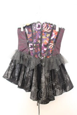 画像1: Qutie Frash / フリルラップコルセット  目玉柄 O-26-01-16-066-QU-TO-IG-OS