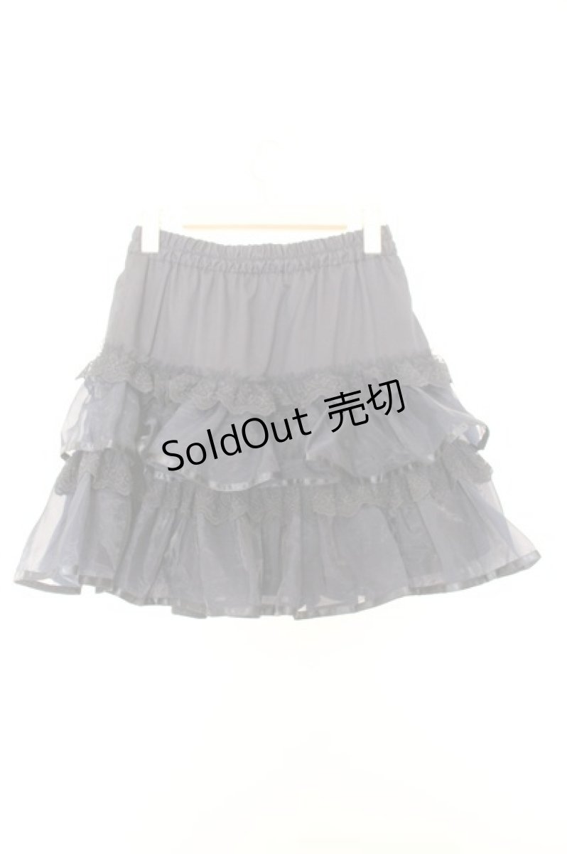画像3: axes femme POETIQUE / ボリュームティアードミニスカート  ネイビーO-26-01-16-001-AX-SK-IG-ZH (3)