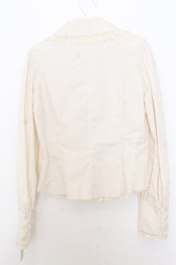 画像3: Innocent World / ヨーク切替ブラウス L キナリ O-26-01-16-011-IW-BL-OW-OS