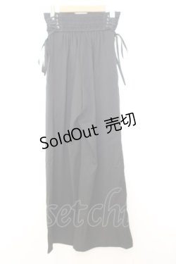 画像3: axes femme POETIQUE / レースアップデザインパンツ M クロ O-26-01-16-002-AX-PA-IG-ZT557