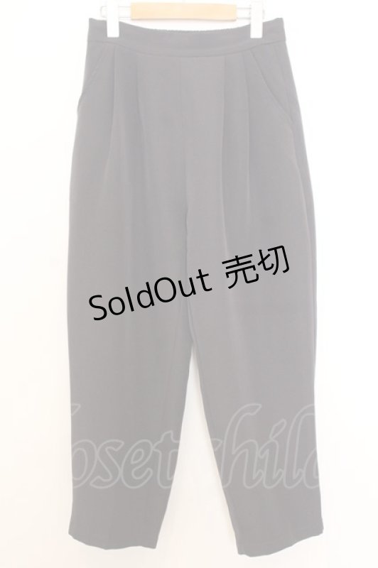 画像1: axes femme / テーパードパンツ  グレー O-26-01-16-022-AX-PA-OW-ZT548 (1)