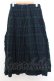 画像1: Franche Lippee / チェックウールスカート  グリーン×ネイビー O-26-01-16-025-LO-SK-IG-OS (1)