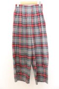 Franche Lippee / タータンチェックパンツ  グレー O-26-01-16-026-LO-PA-IG-OS