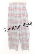 Franche Lippee / タータンチェックパンツ  グレー O-26-01-16-026-LO-PA-IG-ZT548