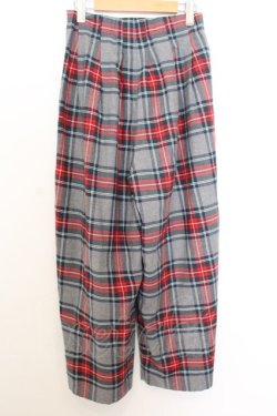 画像3: Franche Lippee / タータンチェックパンツ  グレー O-26-01-16-026-LO-PA-IG-OS