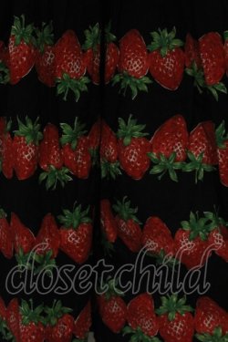 画像3: Jane Marple / ニットとストロベリーボーダーのトロンプルイユワンピース M アカ系 O-26-01-16-029-JM-OP-IG-OS