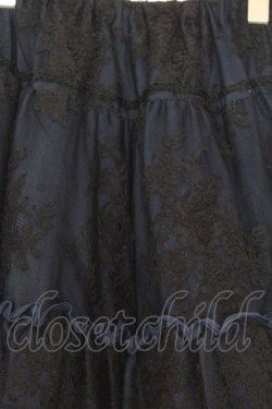 画像2: Sheglit / Mysticレーススカート M ネイビー O-26-01-16-032-EL-SK-IG-OS