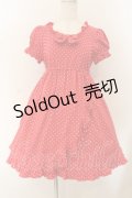 BABY,THE STARS SHINE BRIGHT / Lolipop Ribbonワンピース  えんじ O-26-01-17-024-BA-OP-OW-OS