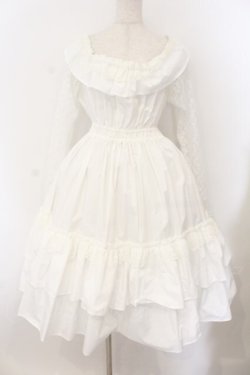 画像1: Dreaming Drop / イル=エイリスドレス  ホワイト O-26-01-17-025-LO-OP-IG-OS
