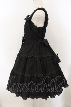 画像4: Angelic Pretty / バニラン肩リボンジャンパースカート【旧タグ】  クロ O-26-01-17-026-AP-OP-IG-OS