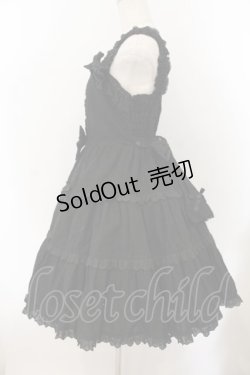 画像4: Angelic Pretty / バニラン肩リボンジャンパースカート【旧タグ】  クロ O-26-01-17-026-AP-OP-IG-OS