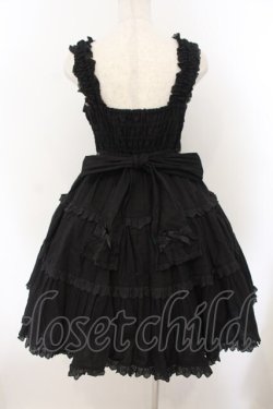 画像5: Angelic Pretty / バニラン肩リボンジャンパースカート【旧タグ】  クロ O-26-01-17-026-AP-OP-IG-OS