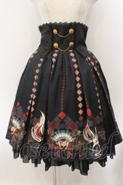 画像1: Grove Deer【海外ロリィタ】 / The Legend of the Fox スカート L ブラック O-26-01-17-028-EL-SK-IG-OS