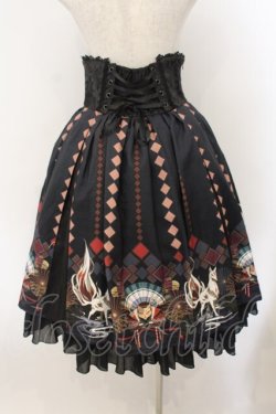 画像4: Grove Deer【海外ロリィタ】 / The Legend of the Fox スカート L ブラック O-26-01-17-028-EL-SK-IG-OS