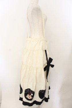 画像5: PINK HOUSE / ハロウィーンワンダーランドワッペン使いスカート  シロ×クロ O-26-01-17-032-LO-OP-IG-OS