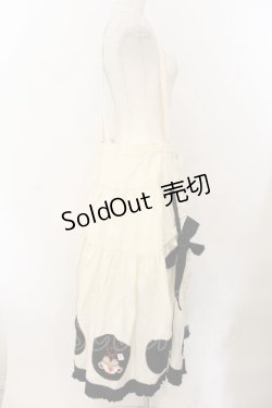 画像5: PINK HOUSE / ハロウィーンワンダーランドワッペン使いスカート  シロ×クロ O-26-01-17-032-LO-OP-IG-OS