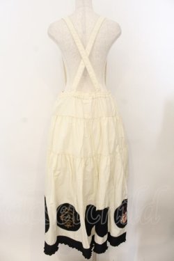 画像6: PINK HOUSE / ハロウィーンワンダーランドワッペン使いスカート  シロ×クロ O-26-01-17-032-LO-OP-IG-OS