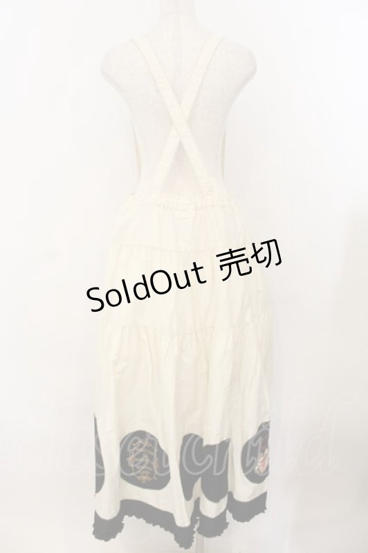 画像6: PINK HOUSE / ハロウィーンワンダーランドワッペン使いスカート  シロ×クロ O-26-01-17-032-LO-OP-IG-OS (6)