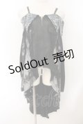 Qutie Frash / ライダースチュニック  ブラック O-26-01-17-037-QU-JA-IG-OS