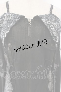 画像2: Qutie Frash / ライダースチュニック  ブラック O-26-01-17-037-QU-JA-IG-OS