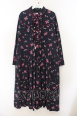 画像1: Jane Marple Dans Le Salon / Rosy diary shirt dress（ロージーデイリーシャツドレス） M ネイビー O-26-01-17-039-JM-OP-IG-OS (1)