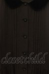 画像2: Jane Marple / Velvet collar dress（ベルベットカラードレス） M クロ O-26-01-17-042-JM-OP-IG-OS (2)