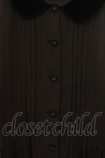 画像2: Jane Marple / Velvet collar dress（ベルベットカラードレス） M クロ O-26-01-17-042-JM-OP-IG-ZT524 (2)