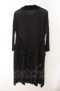 画像4: Jane Marple / Velvet collar dress（ベルベットカラードレス） M クロ O-26-01-17-042-JM-OP-IG-OS
