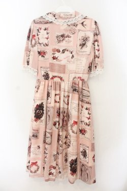 画像4: MILK / サロンワンピース  ピンク O-26-01-17-043-ML-OP-IG-OS