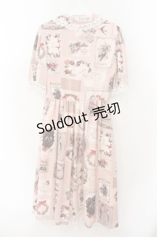 画像4: MILK / サロンワンピース  ピンク O-26-01-17-043-ML-OP-IG-OS (4)