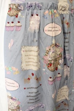 画像3: axes femme kawaii / 10thアニバーサリーワンピース M サックス O-26-01-17-004-AX-OP-OW-OS