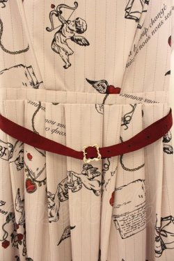 画像2: axes femme / ハートキューピット柄ワンピース F ピンク O-26-01-17-046-AX-OP-YM-OS