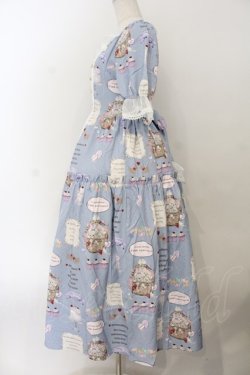 画像4: axes femme kawaii / 10thアニバーサリーワンピース M サックス O-26-01-17-004-AX-OP-OW-OS