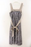 画像3: axes femme POETIQUE / ジュイ風物語柄ワンピース M グレー O-26-01-17-052-AX-OP-OW-OS (3)