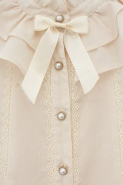 画像2: axes femme kawaii / 童話の小公女ブラウス M キナリ O-26-01-17-058-AX-BL-OW-OS