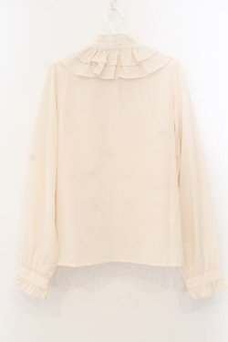 画像3: axes femme kawaii / 童話の小公女ブラウス M キナリ O-26-01-17-058-AX-BL-OW-OS