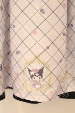 画像2: axes femme POETIQUE / クロミ/ティールームワンピース M クロ×ラベンダー O-26-01-17-060-AX-OP-OW-OS (2)
