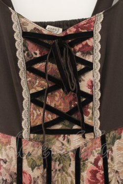 画像2: axes femme / ゴブラン織ジャンスカ F ベージュ O-26-01-17-063-AX-OP-OW-OS