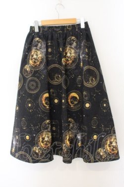 画像3: axes femme NOSTALGIE / タロット柄スカート F クロ O-26-01-17-069-AX-SK-OW-OS