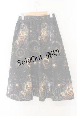 画像3: axes femme NOSTALGIE / タロット柄スカート F クロO-26-01-17-069-AX-SK-OW-ZT593