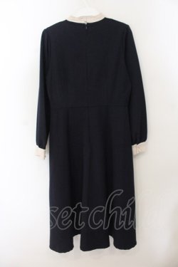 画像3: Fi.n.t / 絵画風ヨーク刺繍ワンピース F ネイビー O-26-01-17-074-CA-OP-OW-OS