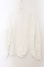 画像4: Sheglit / "Serena"タックブラウス M ホワイト O-26-01-17-075-EL-BL-OW-OS (4)
