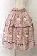 画像1: axes femme kawaii / お菓子柄スカート M ピンク O-26-01-17-007-AX-SK-OW-OS (1)