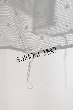 画像3: axes femme kawaii / クラシックブーケ柄ジャンスカ M クロ O-26-01-17-009-AX-OP-OW-OS