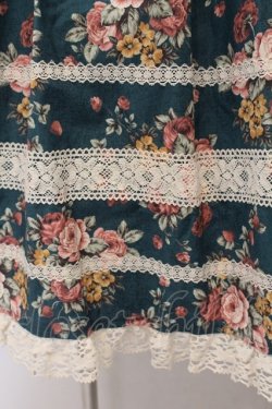 画像3: Innocent World / 薔薇と苺のドールワンピース M 86　グリーン×キナリ O-26-01-17-013-IW-OP-OW-OS