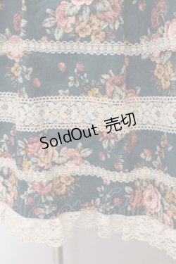 画像3: Innocent World / 薔薇と苺のドールワンピース M 86　グリーン×キナリ O-26-01-17-013-IW-OP-OW-OS