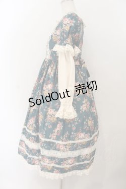 画像4: Innocent World / 薔薇と苺のドールワンピース M 86　グリーン×キナリ O-26-01-17-013-IW-OP-OW-OS
